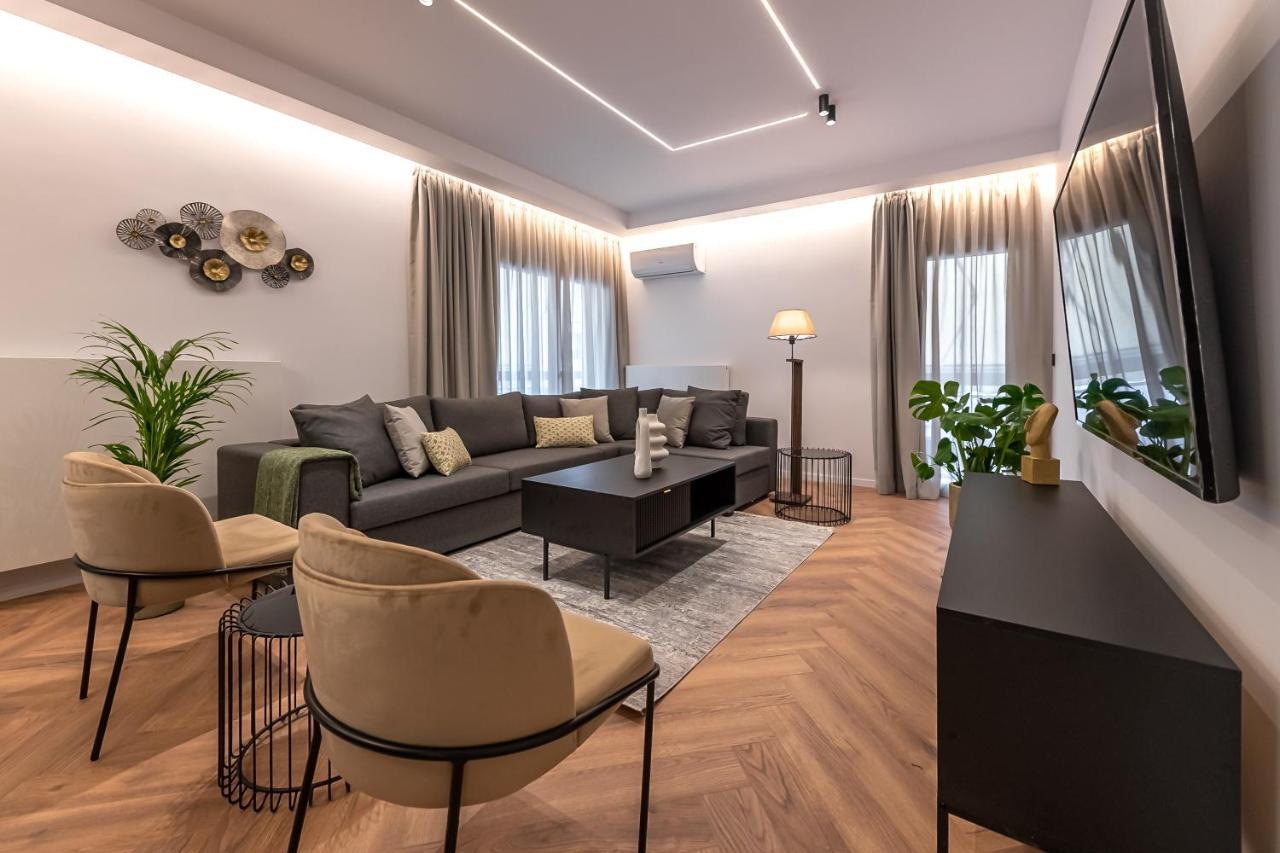 Phaedrus Living Luxury Penthouse Ploutarchou Lägenhet Aten Exteriör bild
