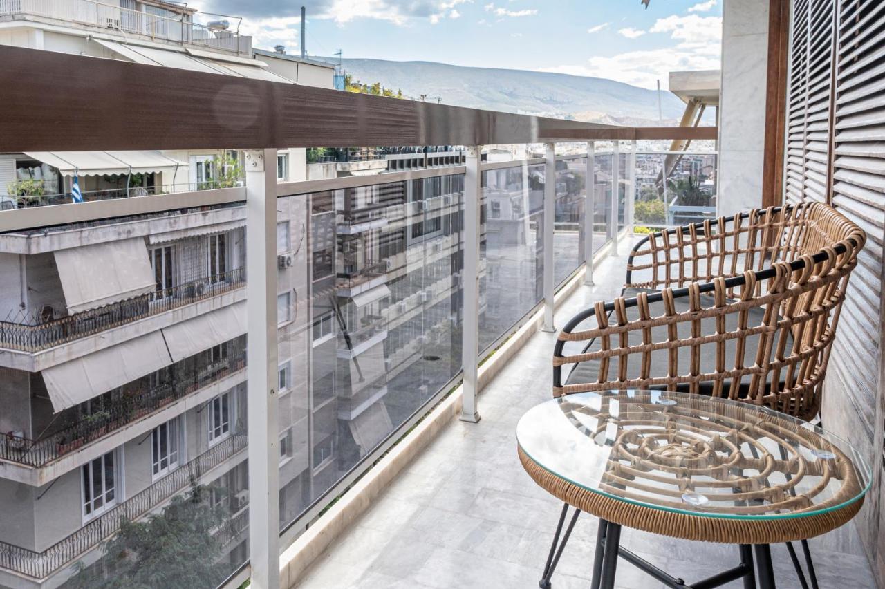 Phaedrus Living Luxury Penthouse Ploutarchou Lägenhet Aten Exteriör bild